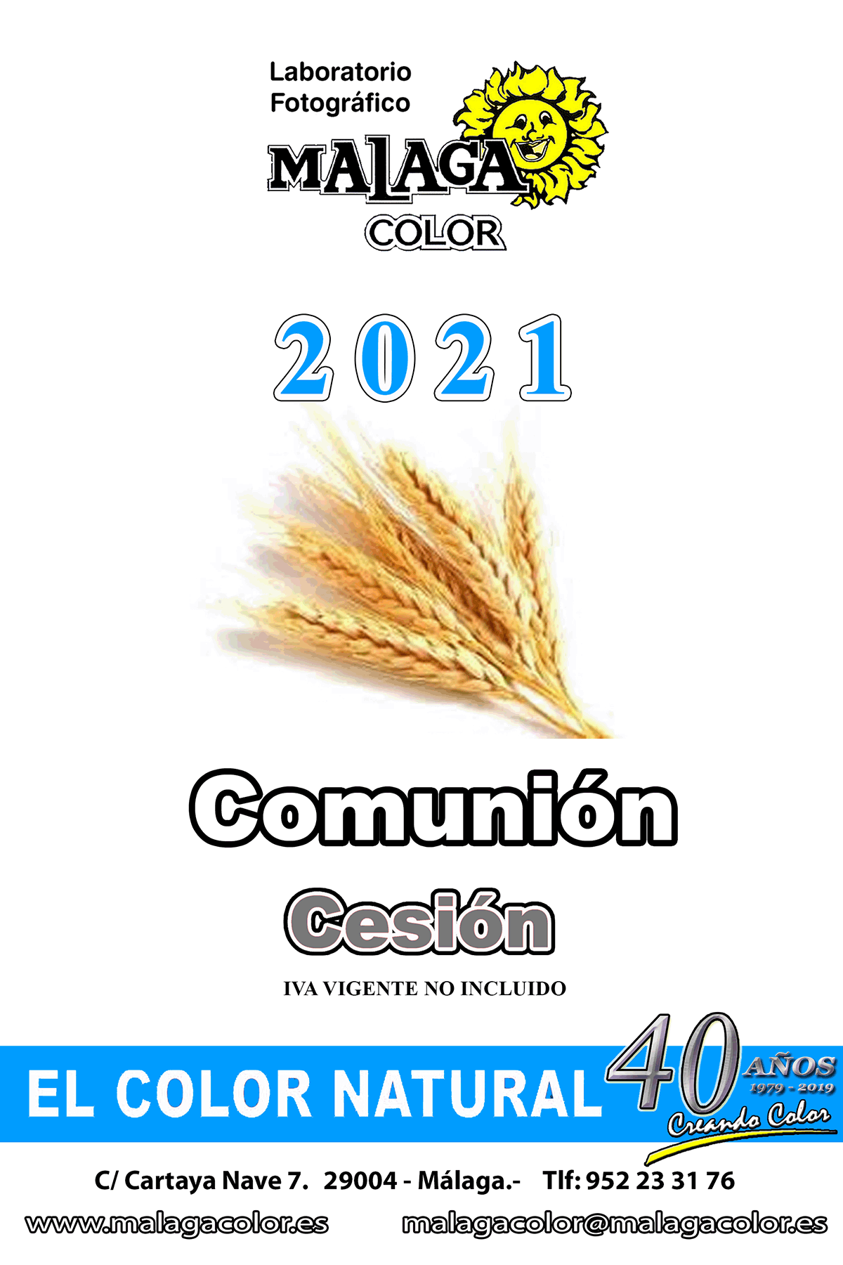 catálogo Comunión 2021