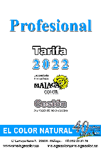 6. Tarifa General 2022 - Profesional.