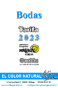 30. Tarifa General 2023 - Bodas.